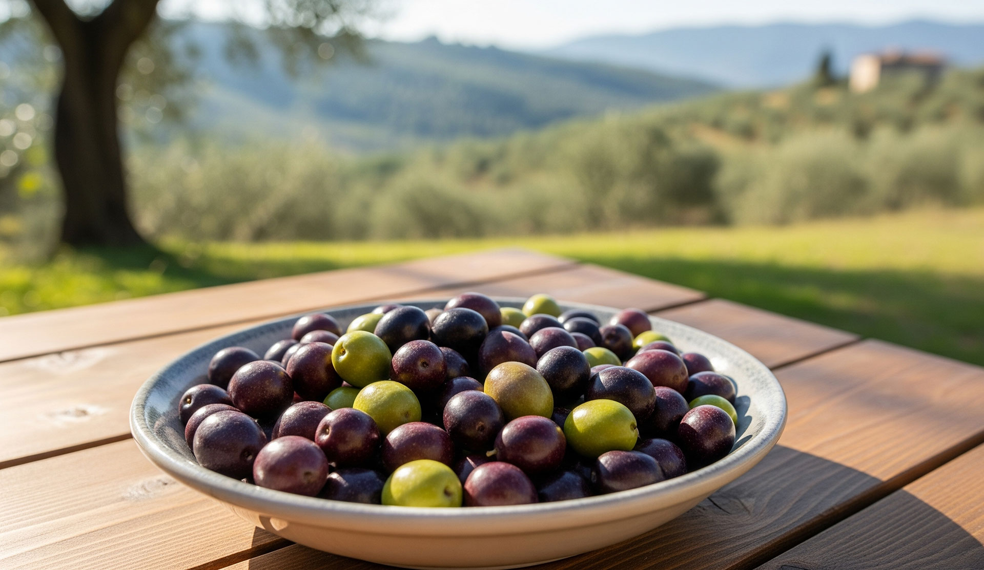 Les olives Leccino