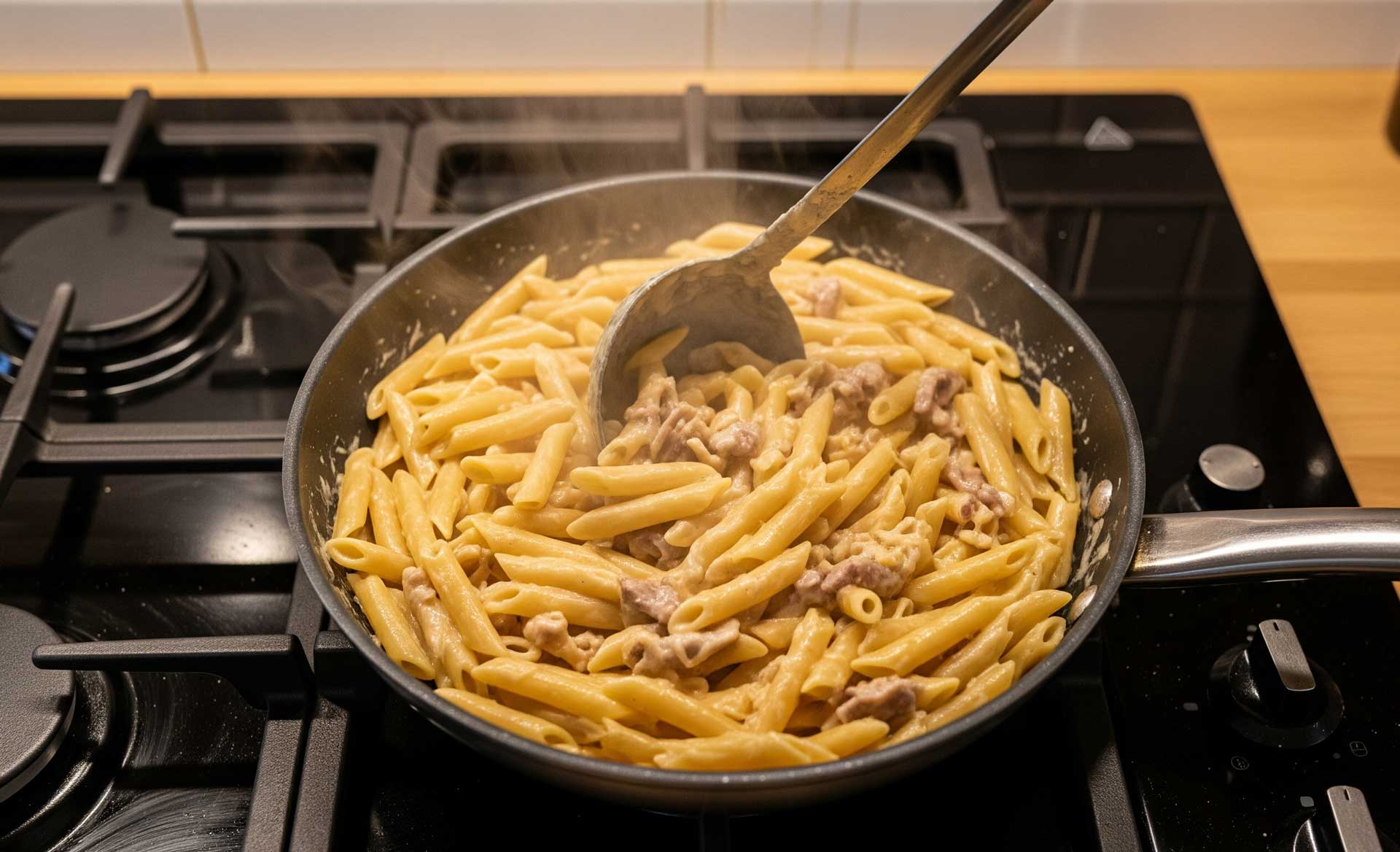 Donner du goût aux pâtes avec la mantecatura