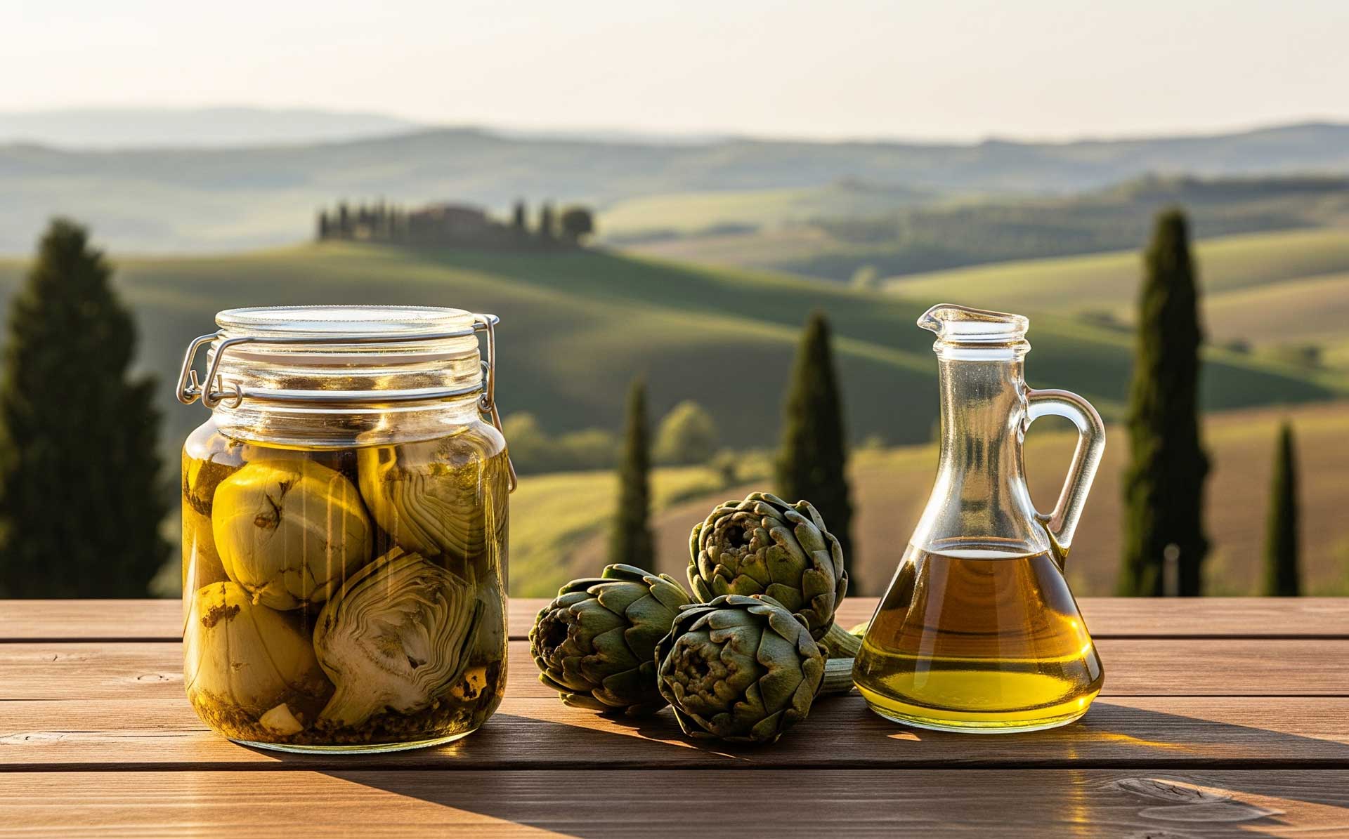 La préparation des artichauts à l’huile d’olive