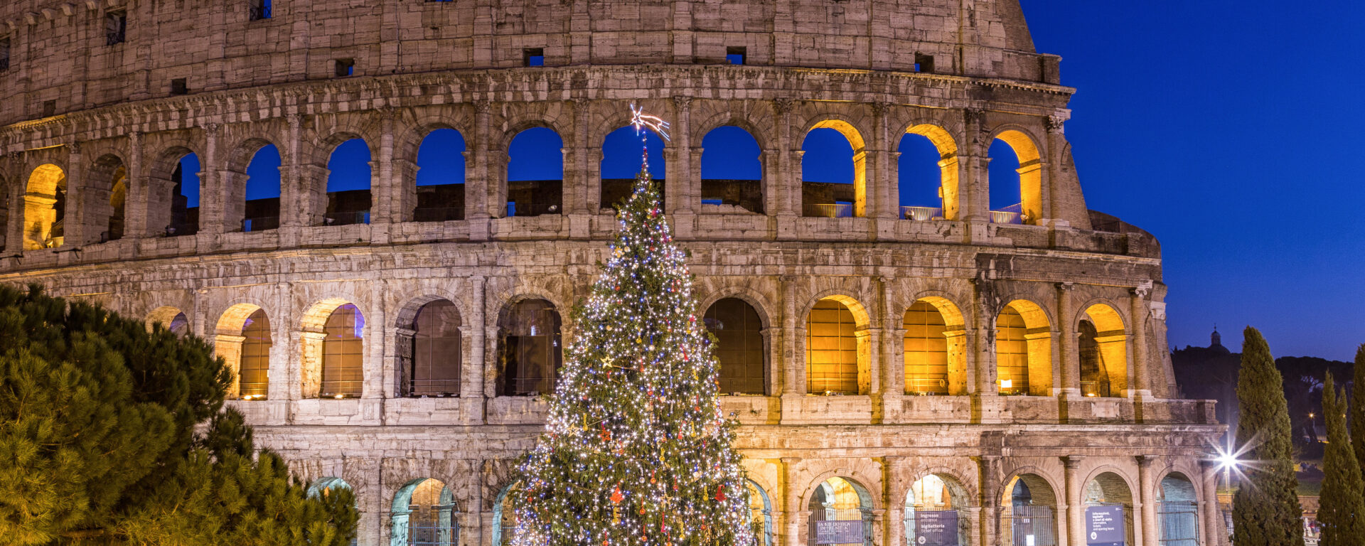Rome à Noël - Le Colosseo