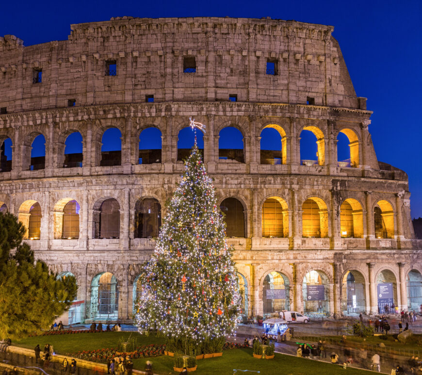 Rome à Noël - Le Colosseo
