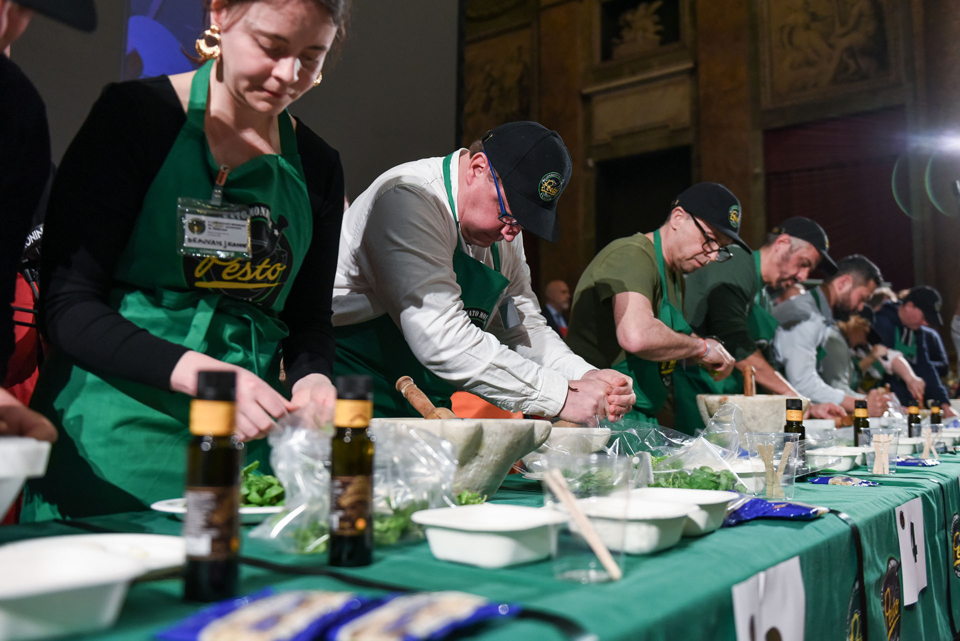 La Xème édition du Championnat du Monde de « Pesto genovese al mortaio »