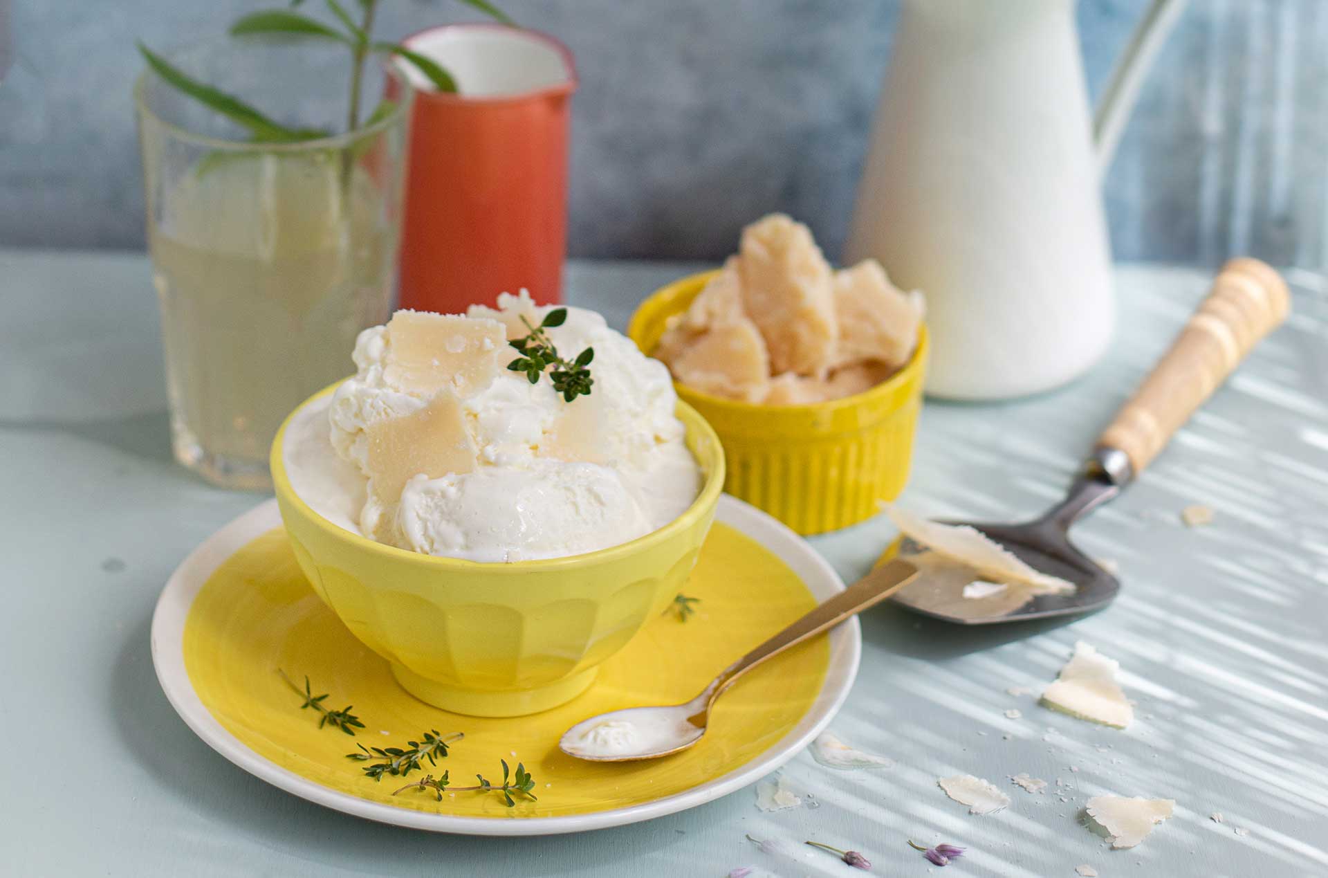 Envie d’été ? Essayez la glace au Parmigiano Reggiano !