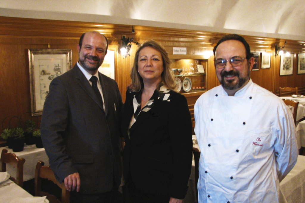 Restaurant Checchino - Elio Marina Francesco Mariani