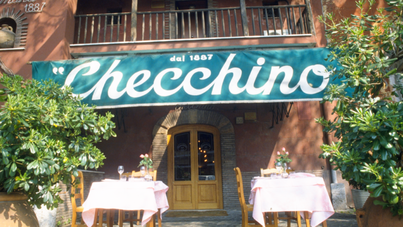 Rome, sa gastronomie, son histoire : le restaurant « Checchino dal 1887 »