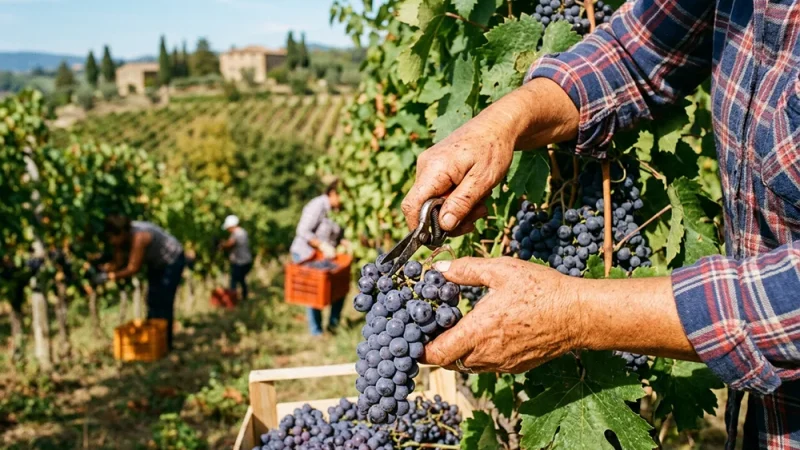 Vendanges 2026 en Italie : comment s’est déroulé un millésime précoce et contrasté ?